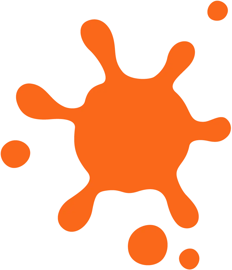 orange splat