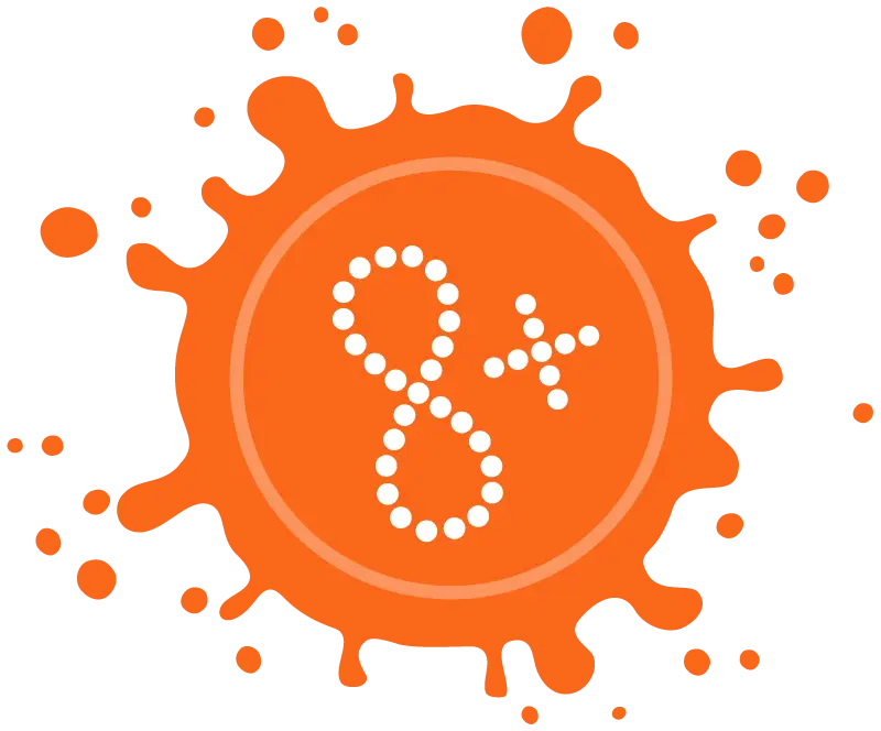 Children paintballing icon