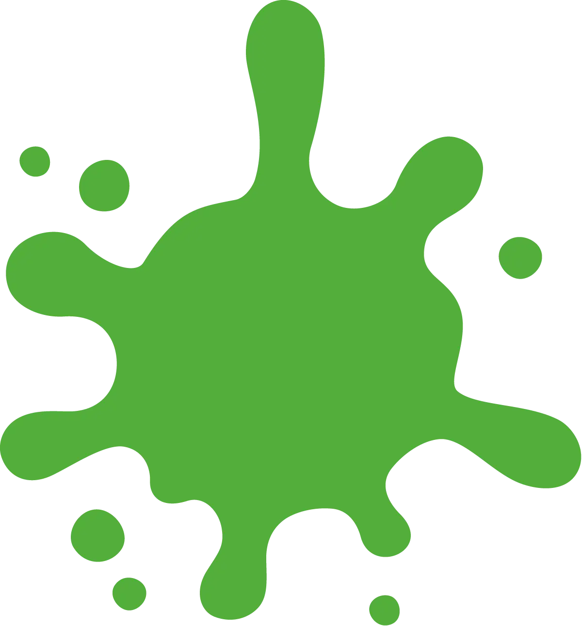 green splash